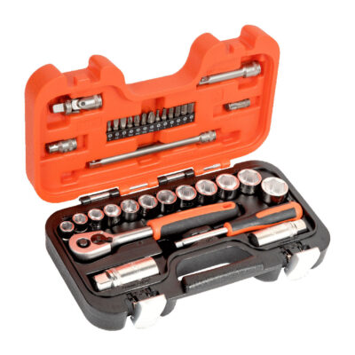 Bahco S330 Pipenøkkelsett 1/4" 3/8", 34 deler