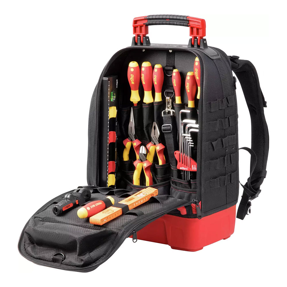 Wiha Electric 1000V Verktøysryggsekk 27 deler