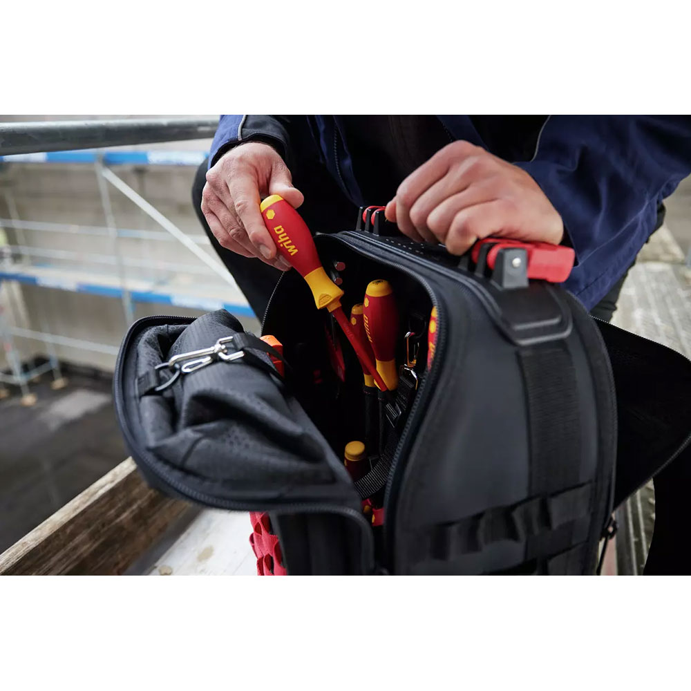 Wiha Electric 1000V Verktøysryggsekk 27 deler - Bilde 5