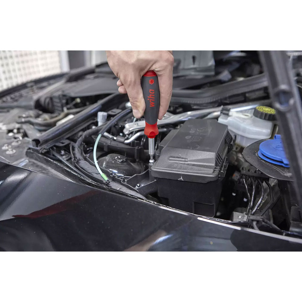 Wiha Skrutrekker med bitsmagasin PocketMax® magnetisk - Bilde 4