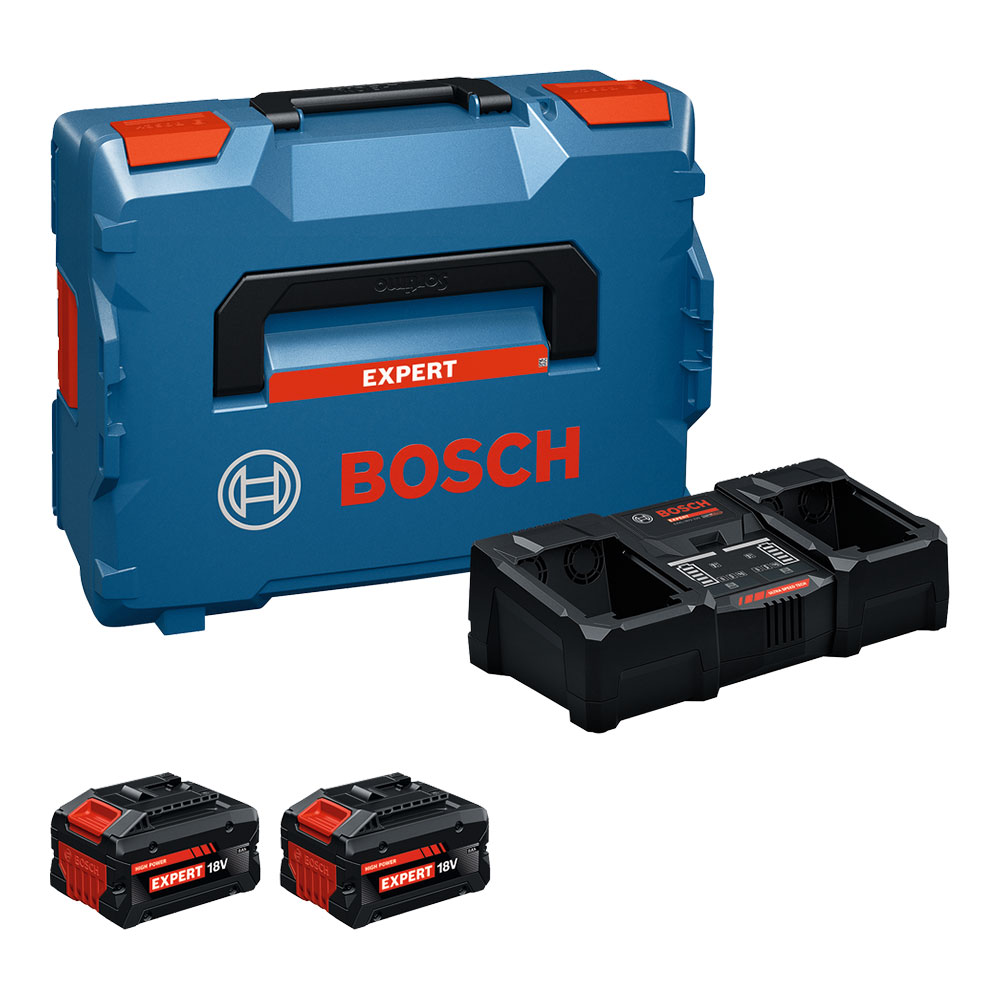 Bosch EXPERT 2x EXBA18V-80 + EXAL18V2-320 Startsett