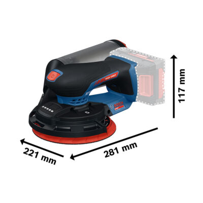 Alternative view of Bosch EXPERT EXEX18V-150-5 Batteridrevet eksentersliper