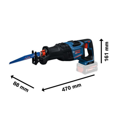 Alternative view of Bosch EXPERT EXSA18V-32 Batteridrevet bajonettsag
