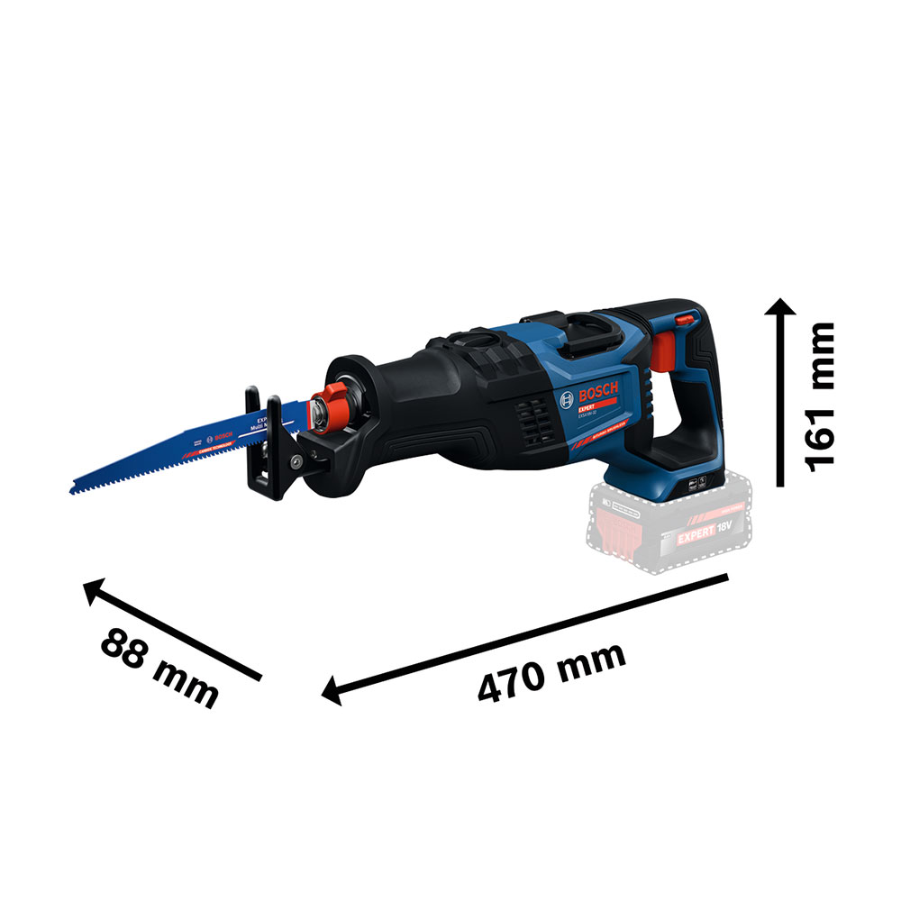 Bosch EXPERT EXSA18V-32 Batteridrevet bajonettsag - Bilde 2