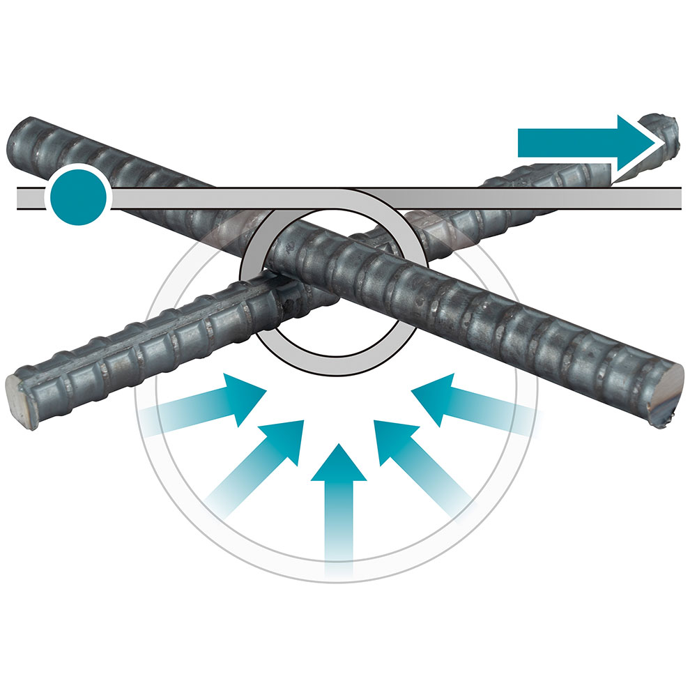 MAKITA TR001G Jernbinder XGT ® 40V - Bilde 12