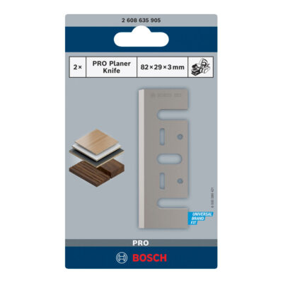 Alternative view of Bosch PRO høvelkniv, 82 x 29 x 3 mm