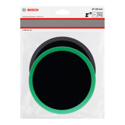 Alternative view of Bosch Poleringssvamp-sett, 125 mm, 2 stk.